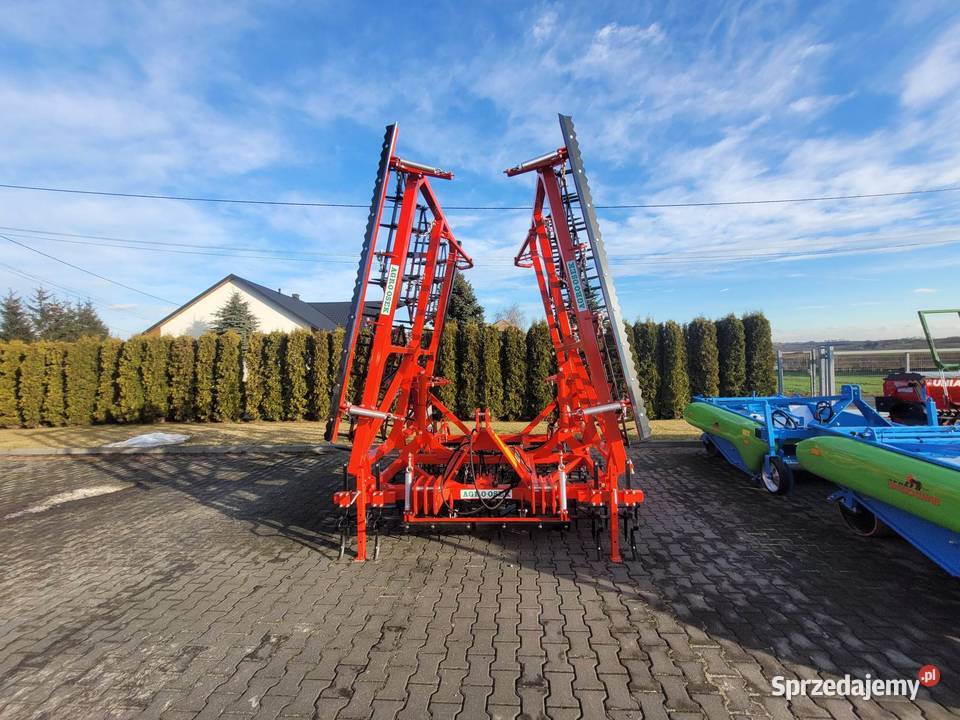 Brony polowe podwójne składane hydraulicznie Posądza