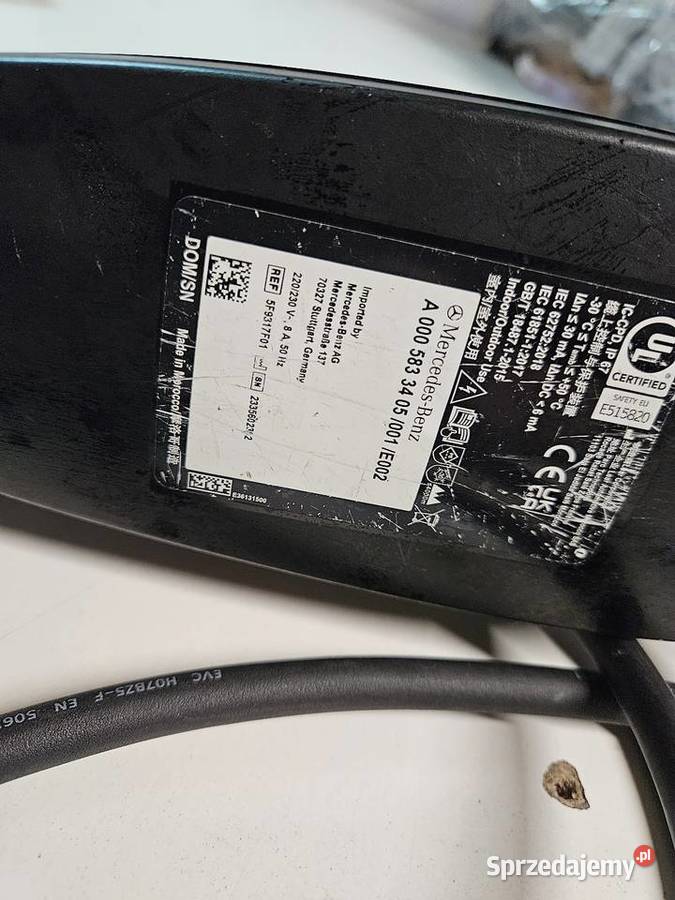 MERCEDES KABEL DO ŁADOWANIA ŁADOWARKA wielkopolskie Międzychód sprzedam