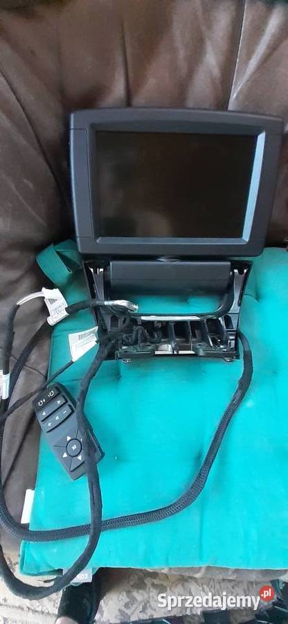 BMW X5 X6 E70 E71 Monitor ekran DVD tyl tunel Nisko