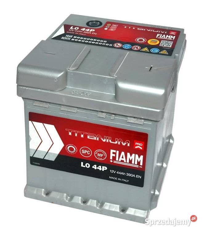 Akumulator FIAMM TITANIUM PRO FIAT 12V 44Ah 390A Gorzów Wielkopolski sprzedam