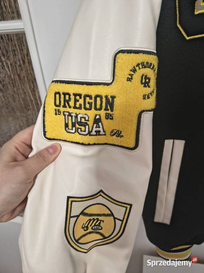 Kurtka bejsbolówka Bershka Varsity L40 Oregon Rozmiar 40(L) Zamość