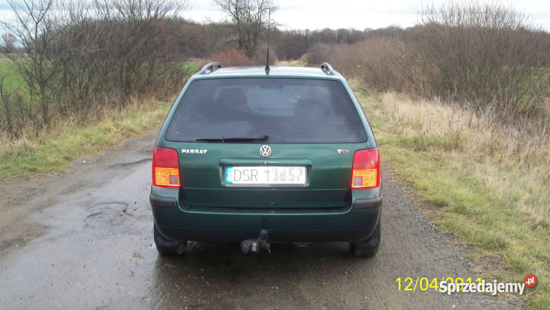 VW Passat 2000r ciemnozielone kombi rodziny dolnośląskie Wrocław