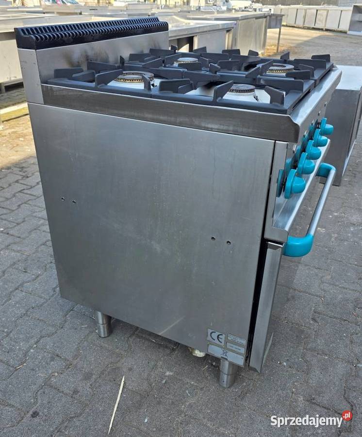 Kuchnia Gaz 4 Palnikowa Z Piekarnikiem MBM 242kW Gastronomia Nowe Skalmierzyce sprzedam