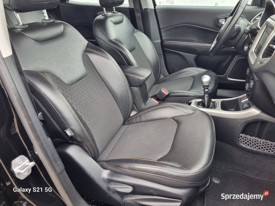 Jeep Compass 14 140 półskóry nawigacja kamera Płońsk