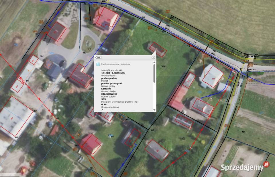 Działka budowlana uzbrojona 26 ar Hruszowice
