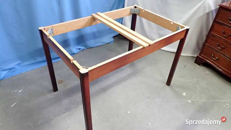 Stół rozkładany duży 120200 przykręcane nogi PRL Warszawa sprzedam
