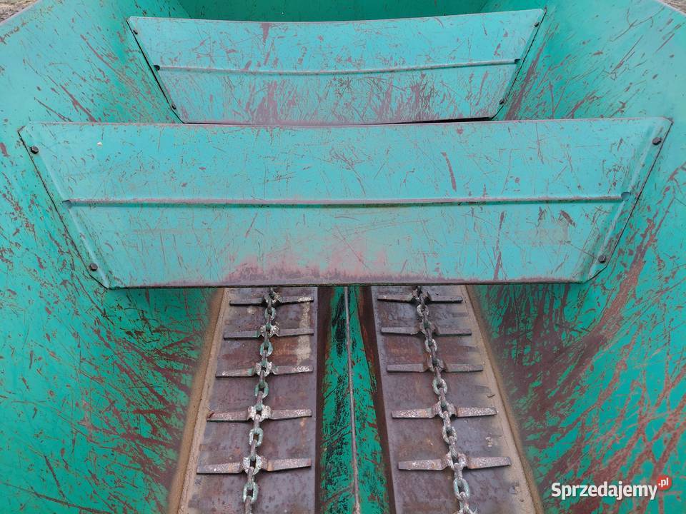 Rozsiewacz wapna łańcuchowy oryginał Rozsiewacze nawozów Węgrów sprzedam