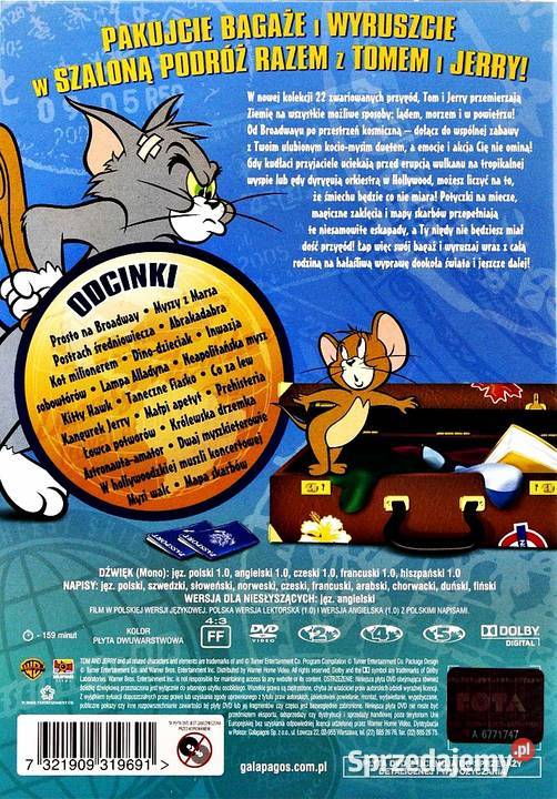 TOM I JERRY DOOKOŁA ŚWIATA Kalisz