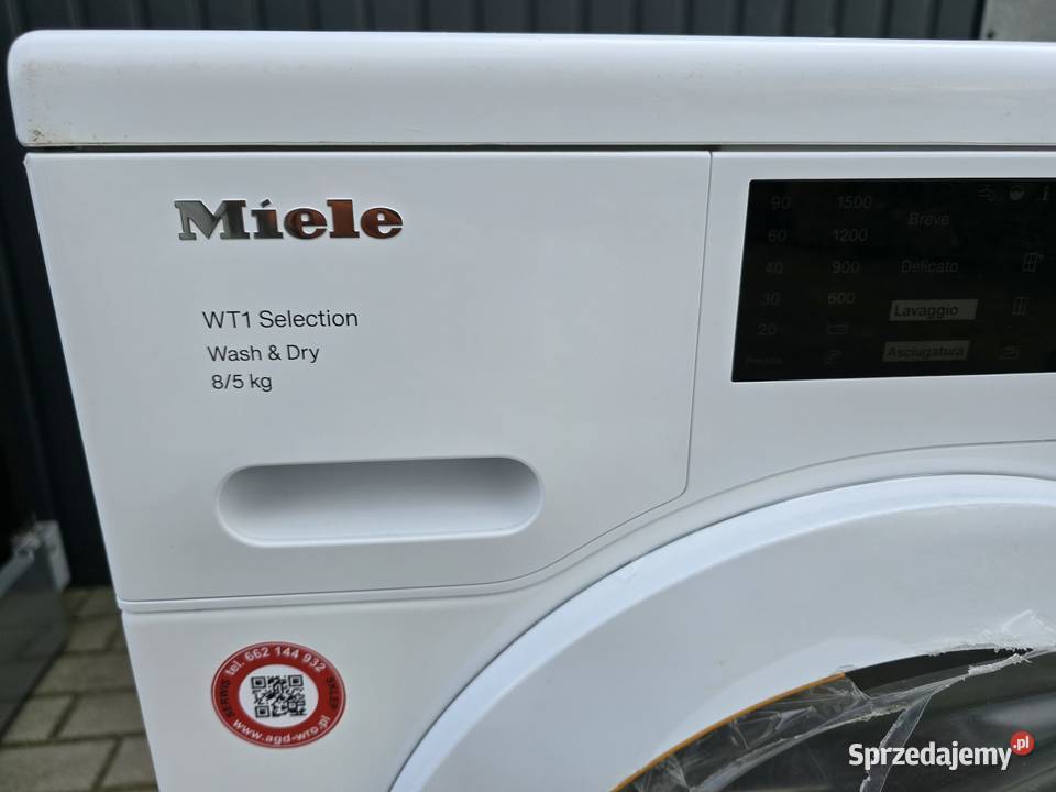 Pralkosuszarka Miele WT1 WTD163 WCS Selection 85 Gdańsk sprzedam