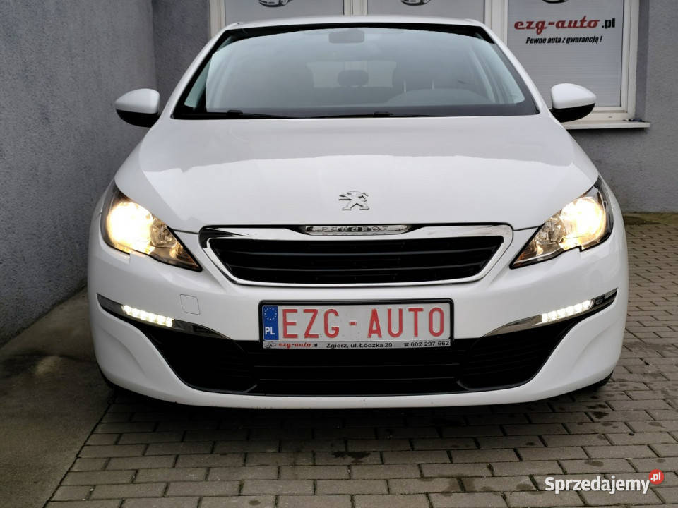 Peugeot 308 serwis wyposażenie zadbany Gwarancja nawigacja Zgierz