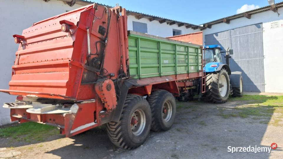 Rozrzutnik do obornika HAWE DST 16T zachodniopomorskie Maszewo sprzedam