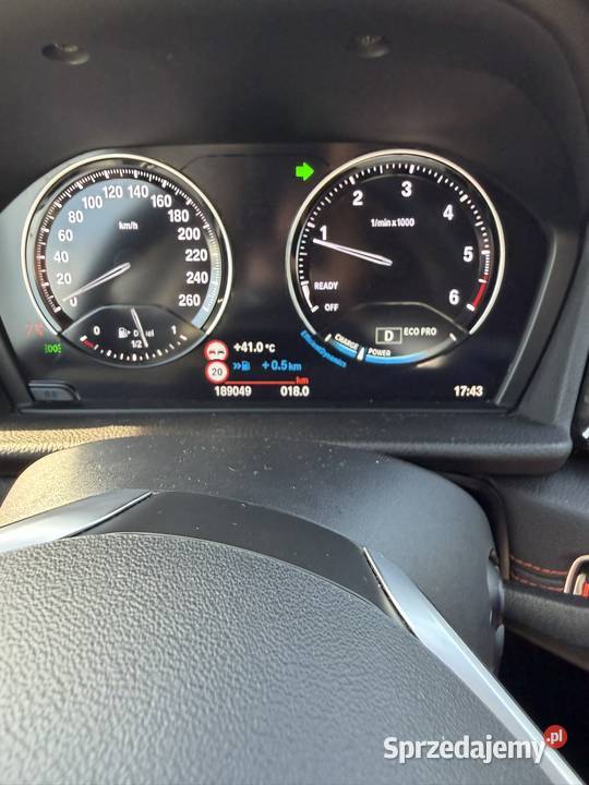 BMW 218d Gran Tourer LCI 2019 HeadUp El Fotele Łódź