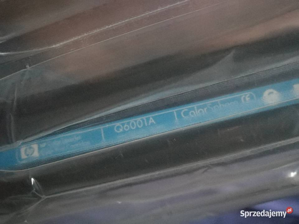 Tonery Hp Q6001A Q6003A Nowy oryginalny Poznań