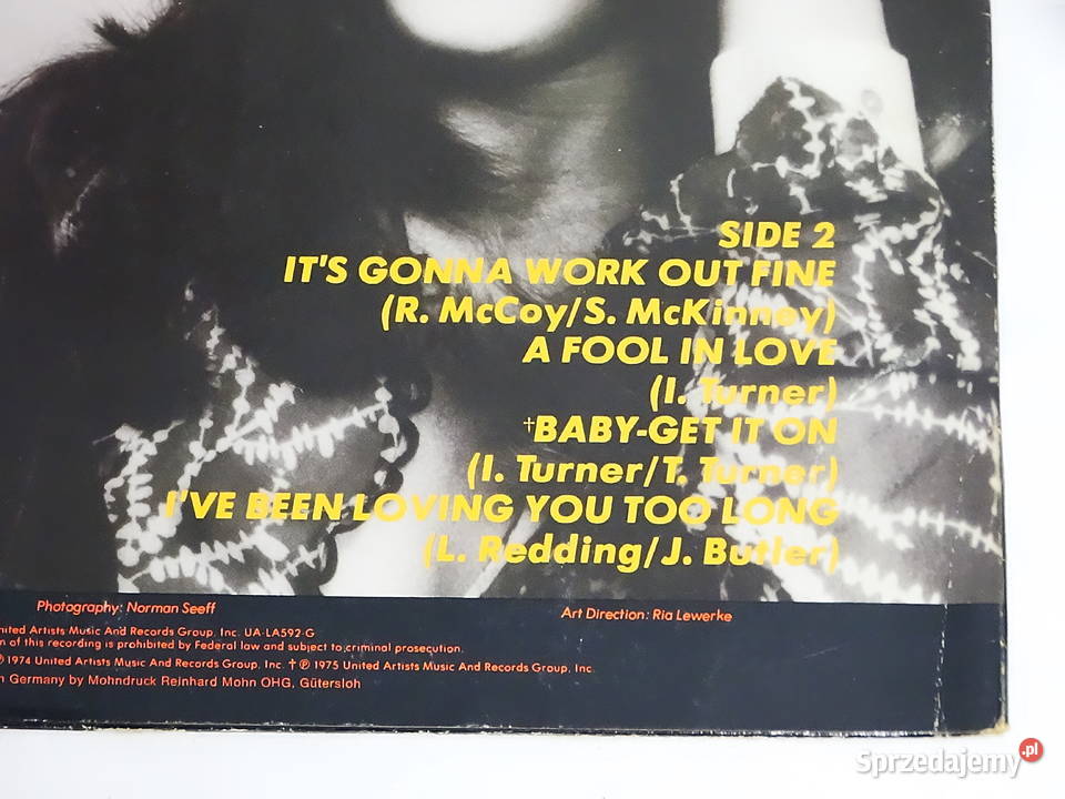 Ike Tina Turner Greatest Hits LP winyl 12 33 RPM Biłgoraj