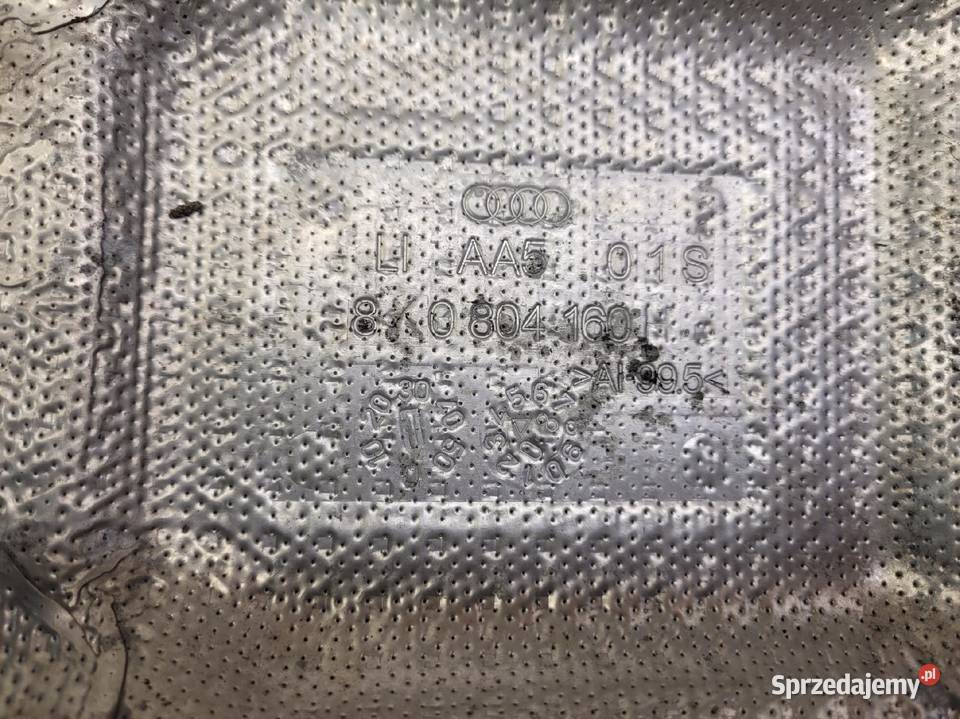 OSŁONA TERMICZNA AUDI A4 B8 A5 8K0804160H śląskie Przystajń