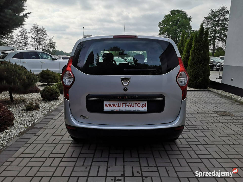 Dacia Lodgy 16 Benzyna 102 Klima Halogeny Serwis system Start-Stop Motoryzacja Strzegom