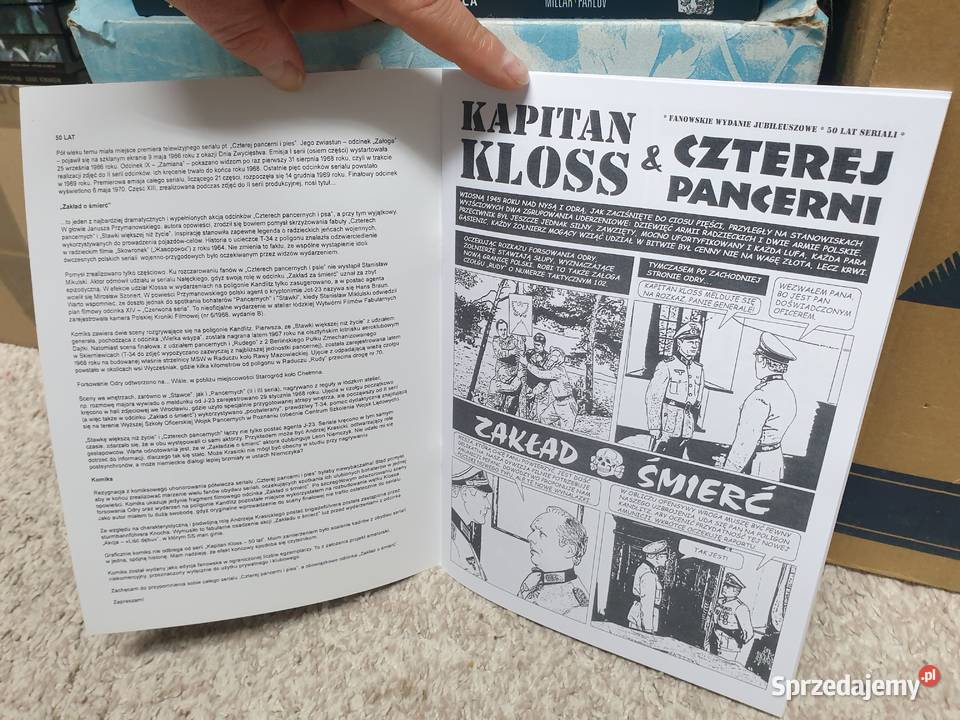 Kapitan Kloss Zakład o śmierć wydanie klubowe Gdynia