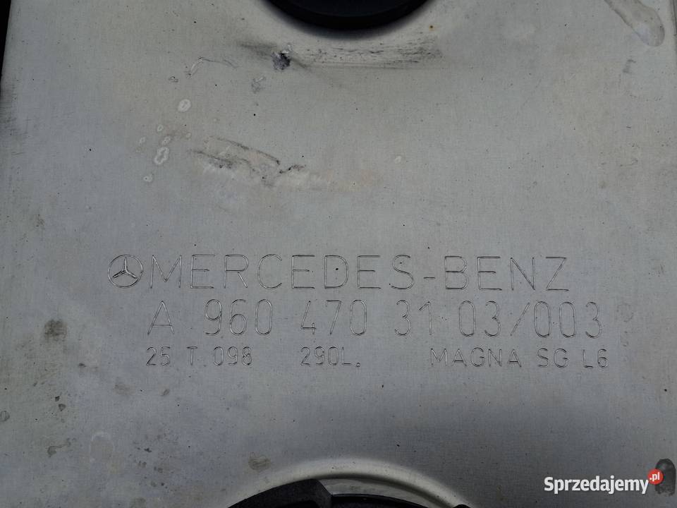 MERCEDES ACTROS MP4 MP5 AROCS ANTOS ZBIORNIK ciężarowe lubuskie