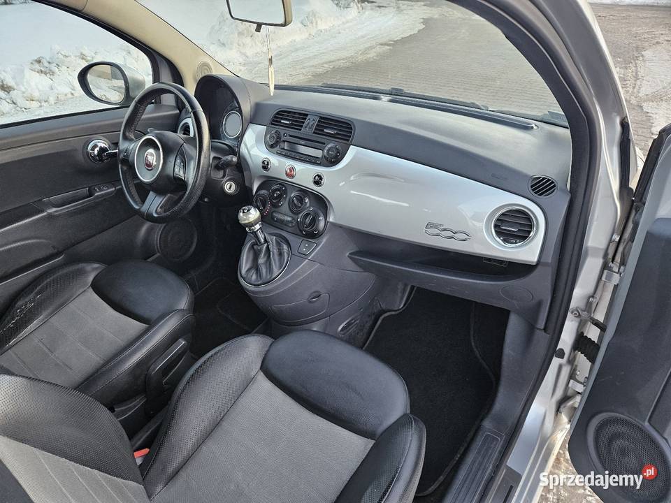 Fiat 500 2010r 12Benz Klima Alufelgi Nowy 2/3 Ryglice