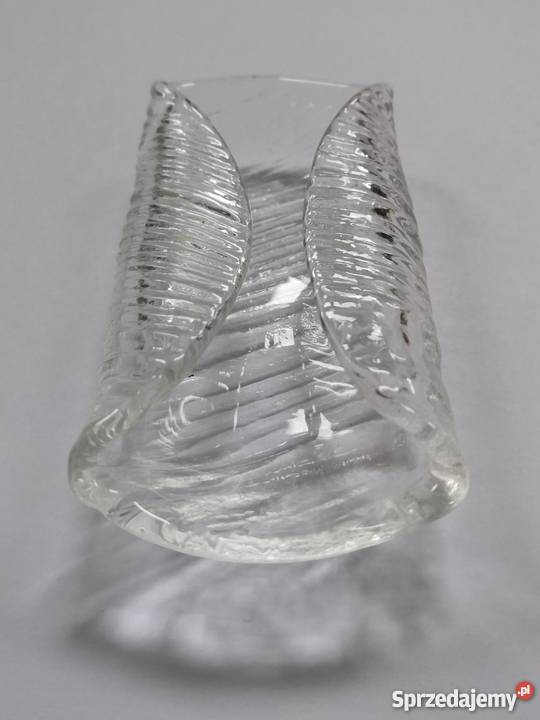 Serwetnik i popielniczka 2w1 Lindshammar vintage Porcelana i szkło Poznań