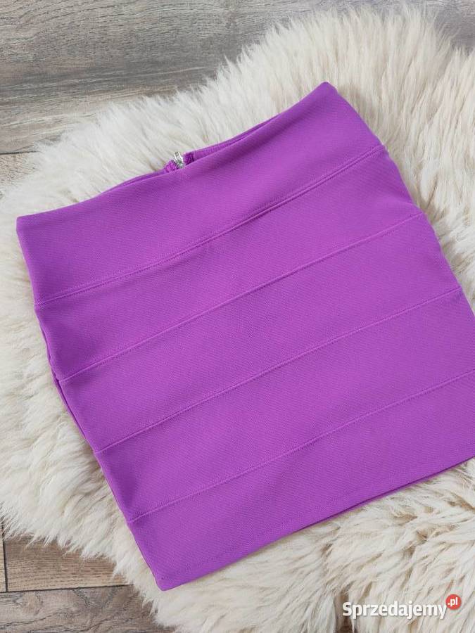 Liliowa spódnica bandażowa Top shop Fioletowa Jasło sprzedam