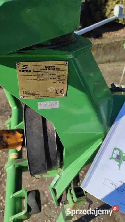 Zgrabiarka Sipma Wir zk350 nieuszkodzony