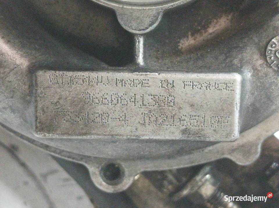 TURBOSPRĘŻARKA 9660641380 16 HDI CITD Mazda 3 I Rok produkcji 2005 świętokrzyskie