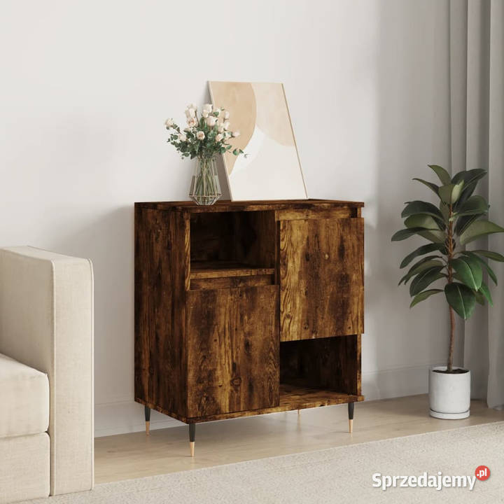 Komoda przydymiony dąb 60x35x70 materiał sprzedam