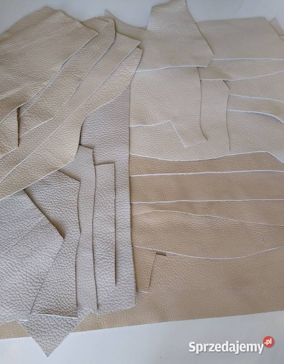 Skóra 725 g Licowa Włoska średnie i małe kawałki Gdańsk