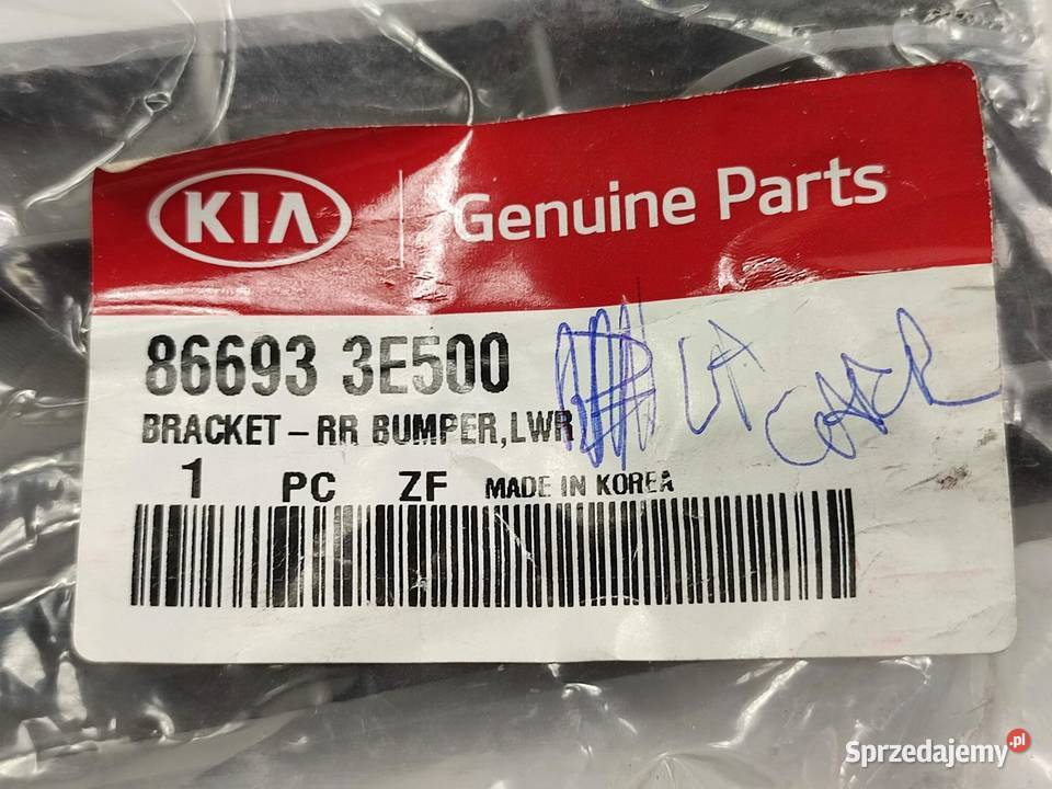 ŚLIZG ZDERZAKA LEWY TYŁ KIA SORENTO 2006 I JC osobowe