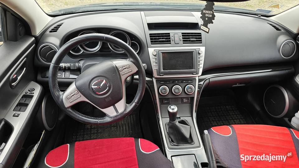 Mazda 6 II 22 163 2010r Xenon Skóra Uszkodzony 163KM Zarszyn
