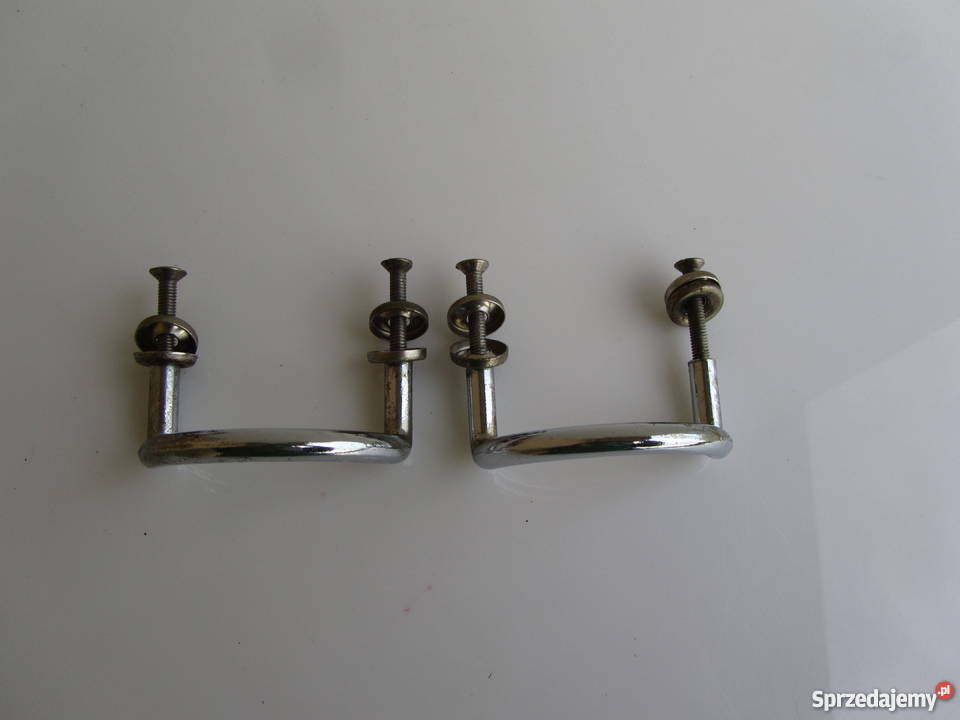 Uchwyt meblowy metalowy kpl 2 z PRLu Olecko