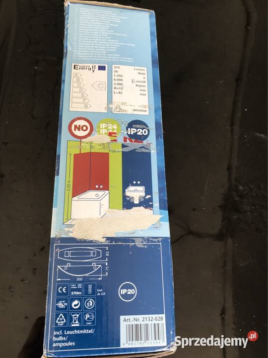 Briloner Splash lampa kinkiet łazienkowy dolnośląskie Legnica