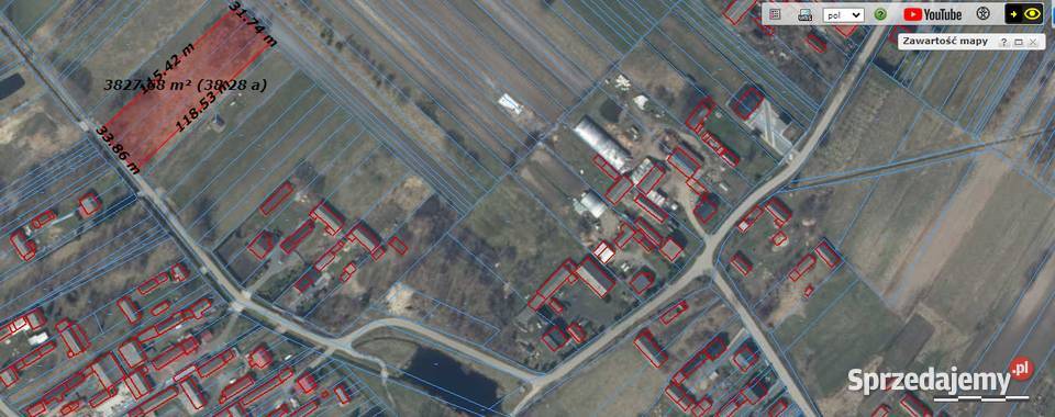 Sprzedam działkę budowlaną 3800 m2 Wola 53zł/m2 Wola Brudnowska