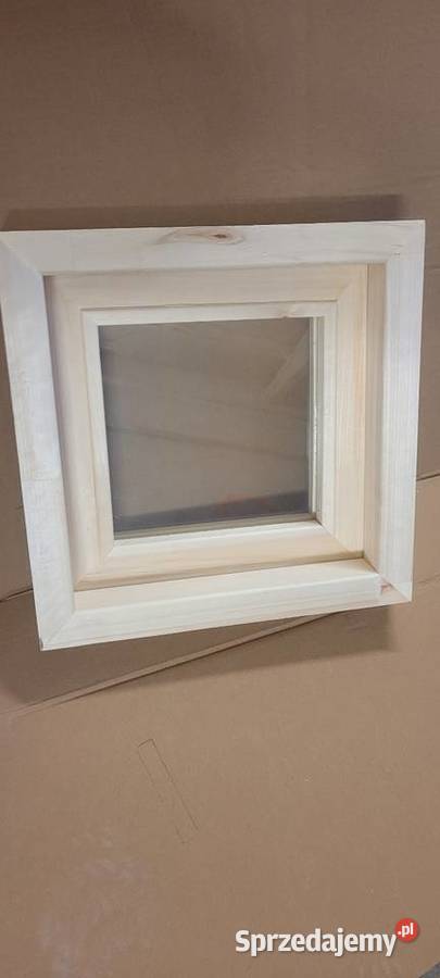 Okno drewniane 50x50 podwójne szkło Dom i Ogród podlaskie Białystok