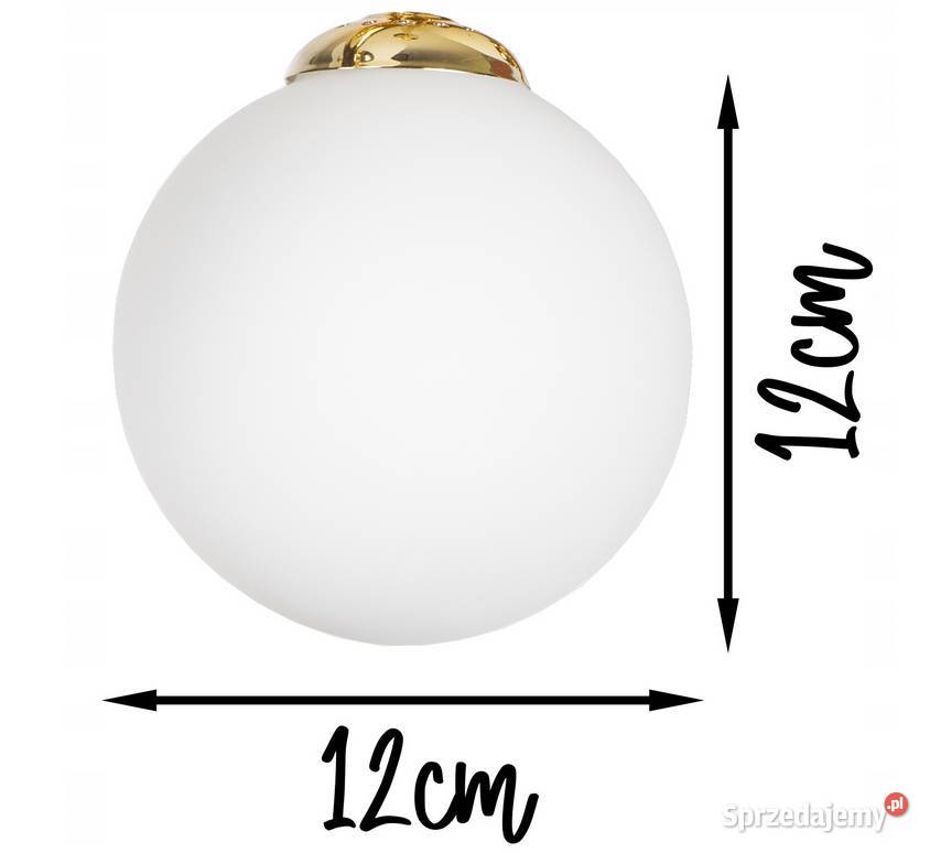 LAMPA WISZĄCA SUFITOWA ŻYRANDOL ZŁOTA KULE 5 Choroszcz