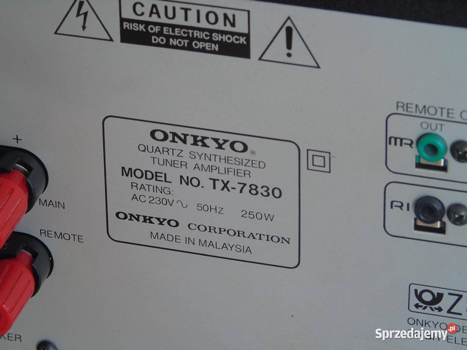 Amplituner Onkyo TX7830 sprawny świetne stereo Jasło sprzedam