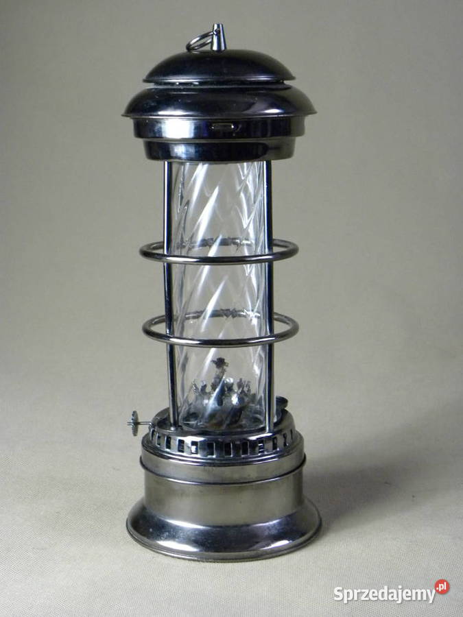 Metalowa stołowa lampa naftowa Legnica