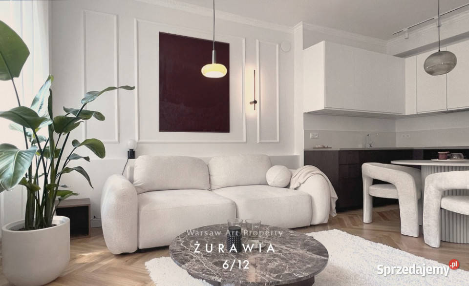 PRESTIŻOWE ŻURAWIA PLACU TRZECH KRZYŻY 435 M2 2 balkon Warszawa