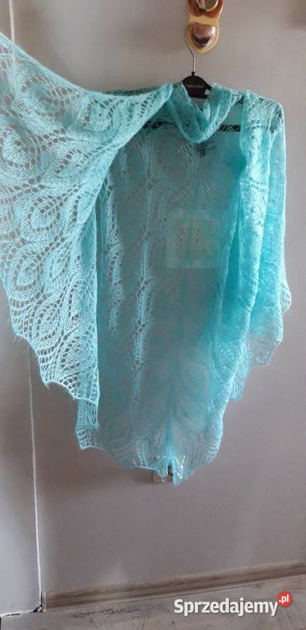 Szal robiony wzorem Gaill Zamość