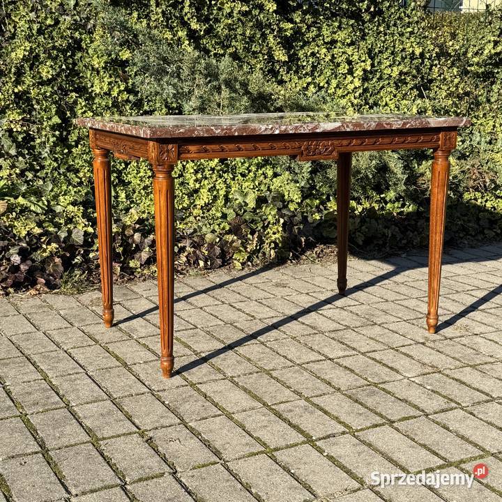 ARTexpert Stół stolik kawowy owalny Ludwik Dobrzany