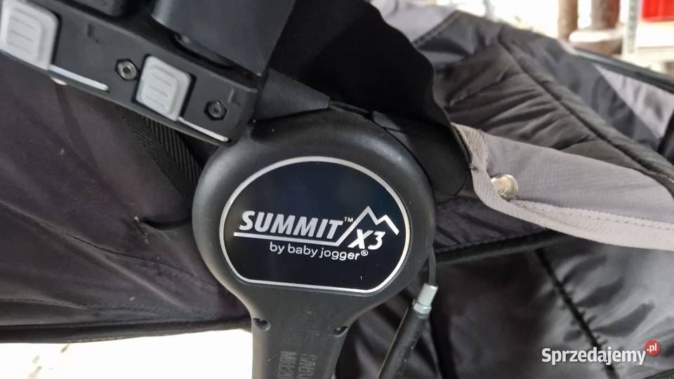 Wózek Baby Jogger Summit X3 Midnight Black wózek wielkopolskie Sompolno