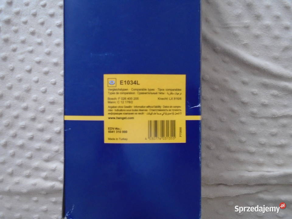 Filtr Powietrza mercedes W 211 220 CDI E Klasa śląskie Będzin