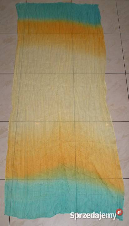Cieniowane pareo szal 180 x 88 poliester