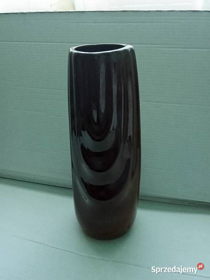 Wazon ceramiczny szkliwiony wazon rzemiosło łódzkie Łódź