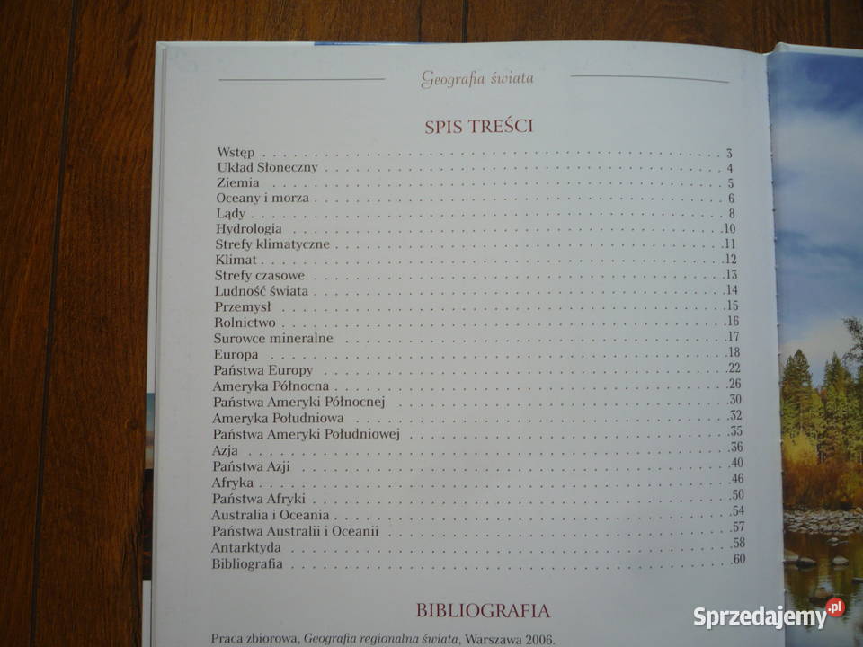 NOWA Geografia Świata Album E M Majcherczak Kultura i Rozrywka