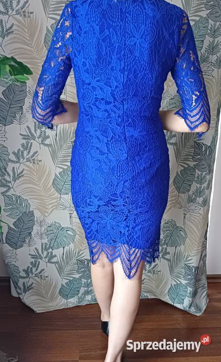 Damska piękna sukienka koktajlowa wizytowa