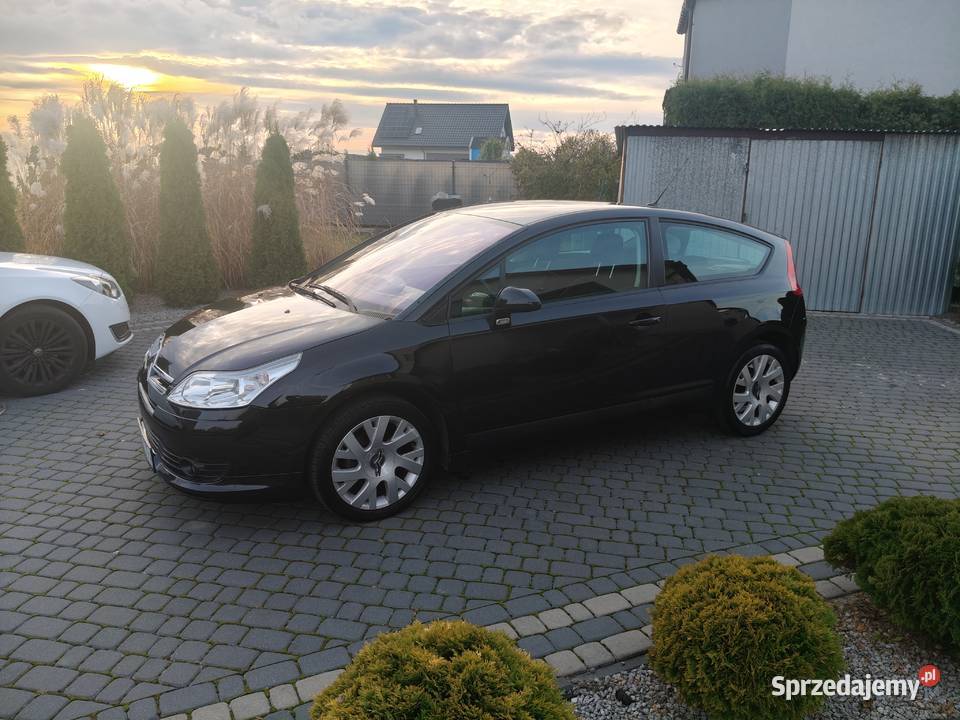 Citreon c4 coupe 16 benzyna Zarejestrowany w Polsce Gliwice