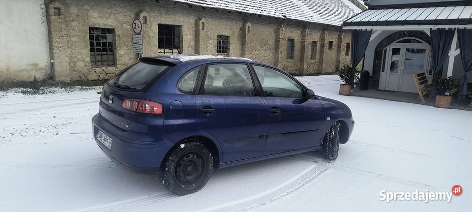 Seat Ibiza 2003 r 4 drzwi 1400cm3 Sobótka