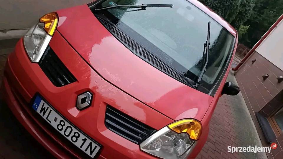 Renualt Modus 12 LPG 2006r LPG klima hak okazja Białystok